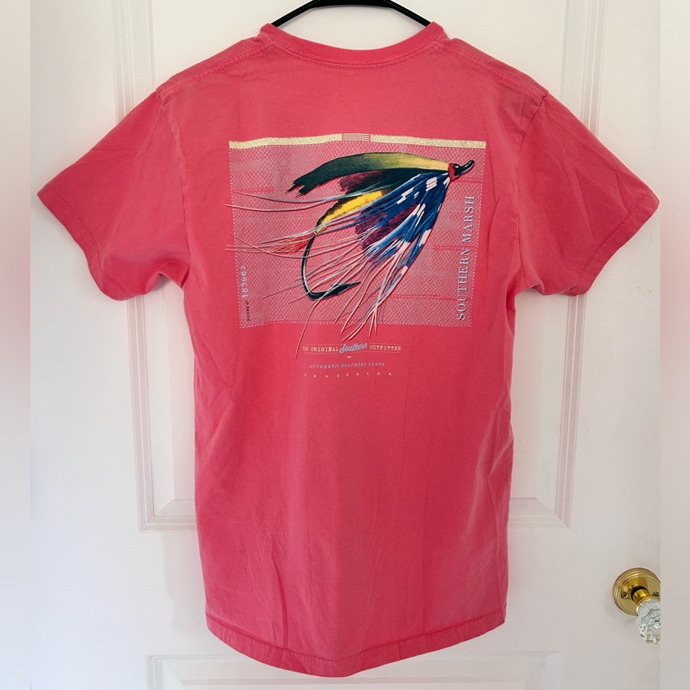 Coral Southern Marsh T-shirt